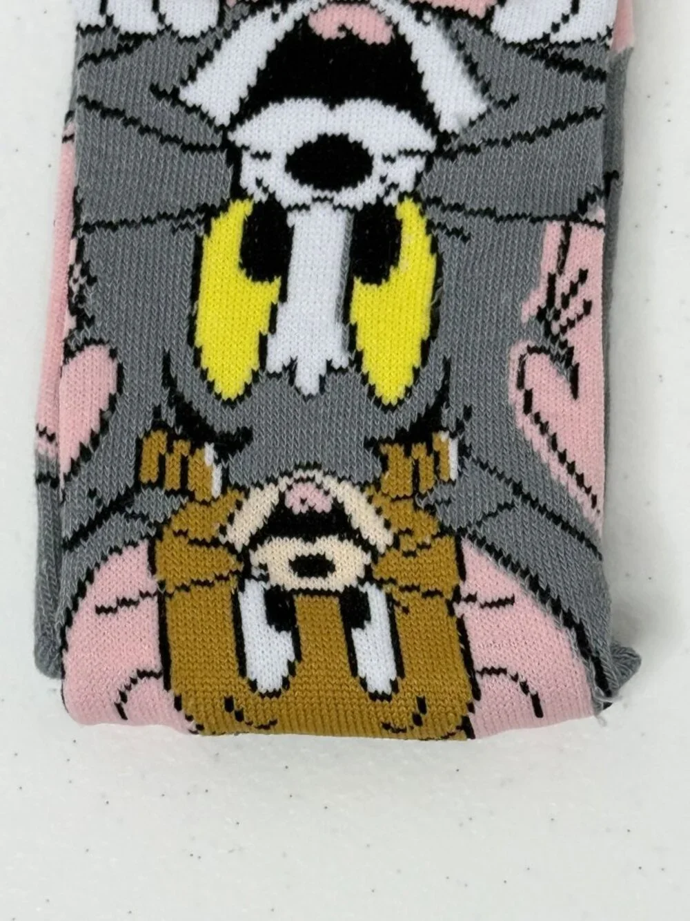 Tom and Jerry Crew Socks Adult Unisex NWT
